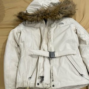 The North Face down jacket
